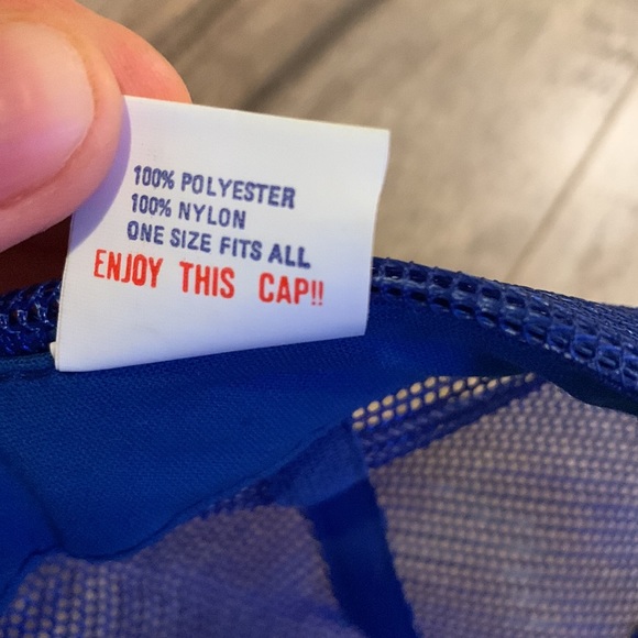Otto cap trucker hat mesh back blue 1990 step volunteer - Picture 6 of 7